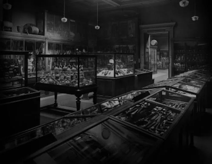 Detailed bronze-inspired campaign visual