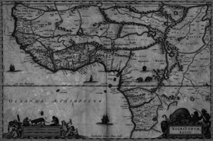 Archive detail visual connected to Benin heritage