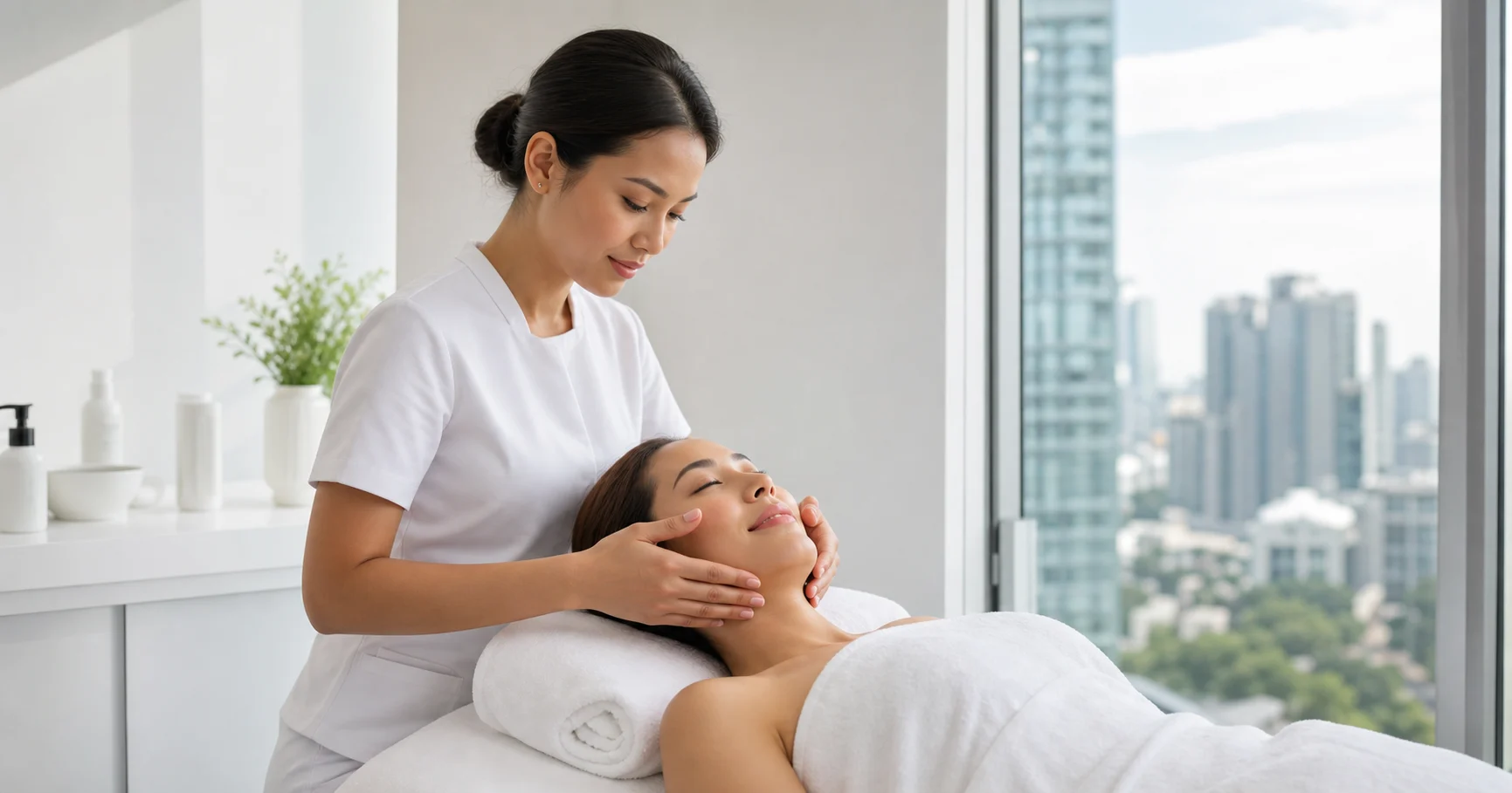 Ultra-realistic editorial still life connecting archive heritage and Thai spa tradition